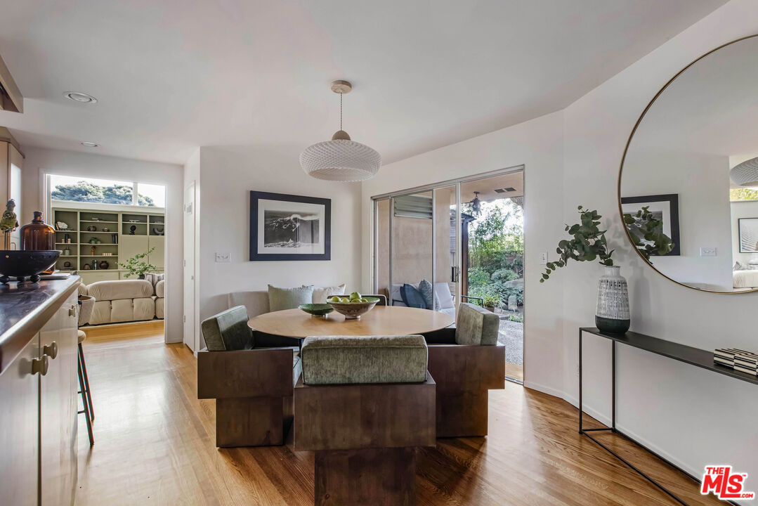 921 North San Marcos Road Santa Barbara, CA 93111 - Photo 17 of 44 a living room with furniture and a wooden floor