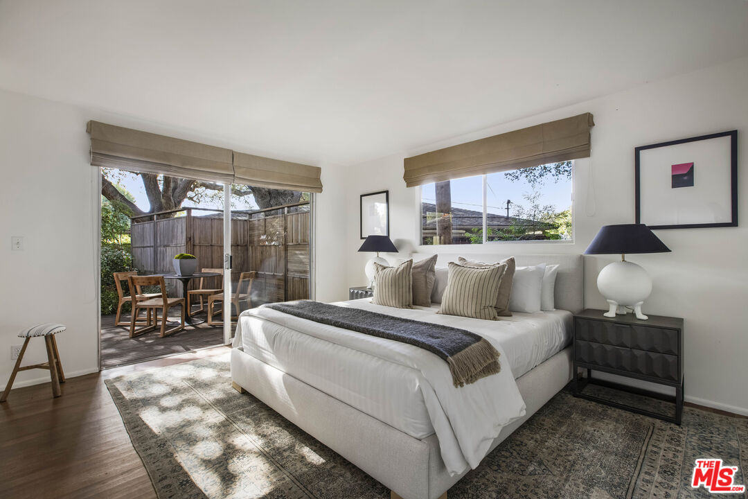 921 North San Marcos Road Santa Barbara, CA 93111 - Photo 21 of 44 a bed room with a bed and a large window