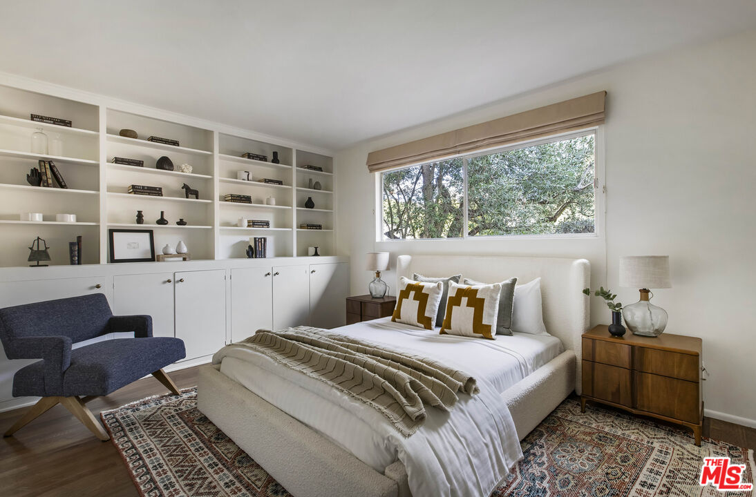 921 North San Marcos Road Santa Barbara, CA 93111 - Photo 31 of 44 a bedroom with a bed furniture and a window