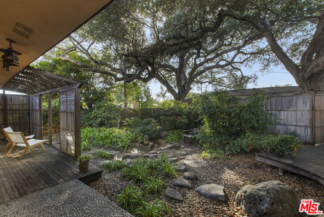 921 North San Marcos Road Santa Barbara, CA 93111 - Photo 39 of 44 a view of backyard with green space