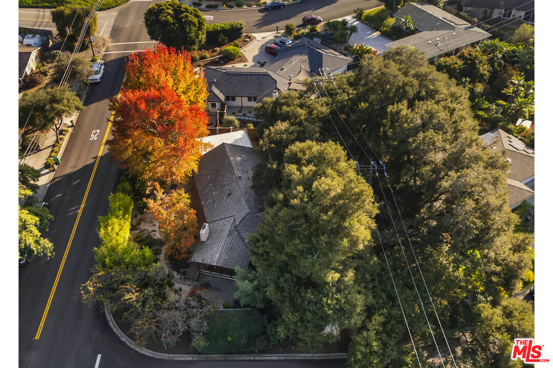 921 North San Marcos Road Santa Barbara, CA 93111 - Photo 42 of 44 an aerial view of a house