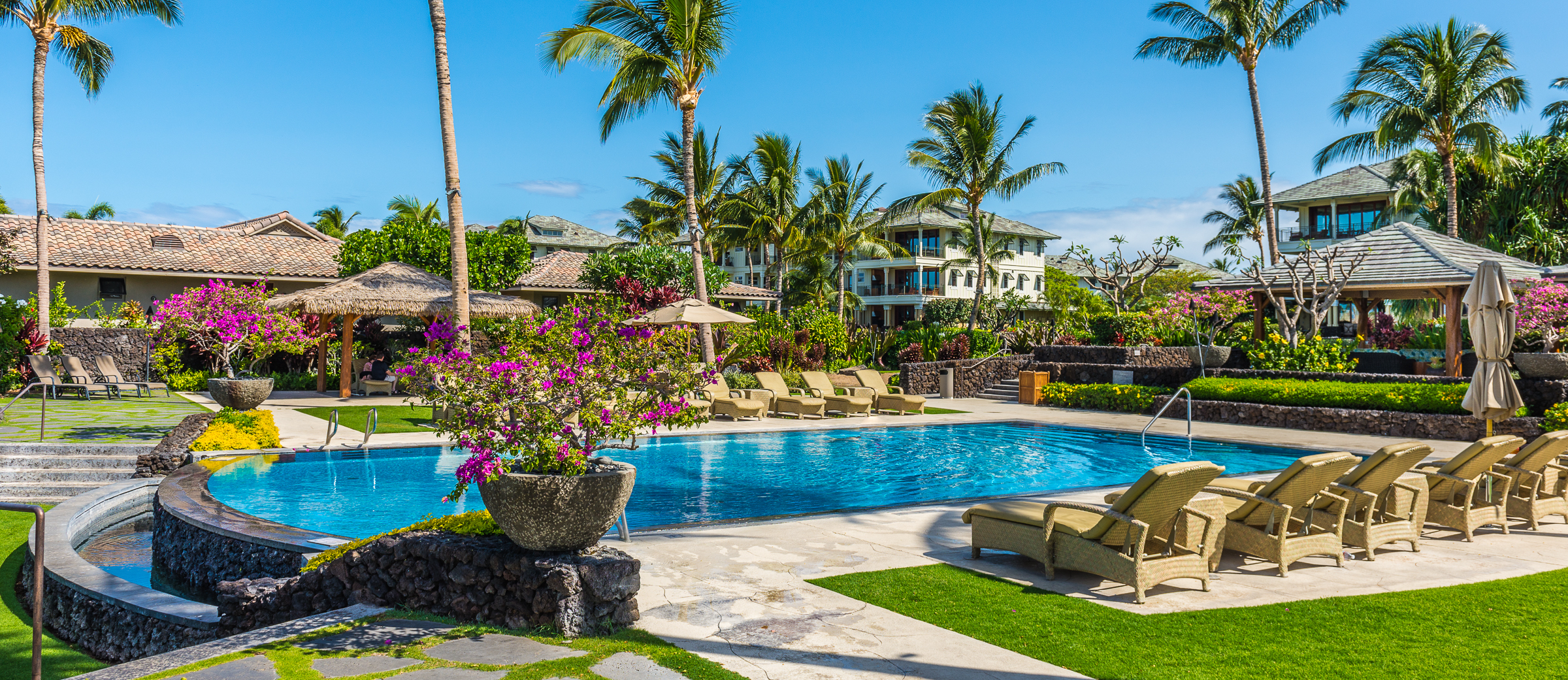 69-1000 Kolea Kai Circle, Unit 9E Waikoloa, HI 96738 - Photo 24 of 27 a view of a swimming pool with a patio