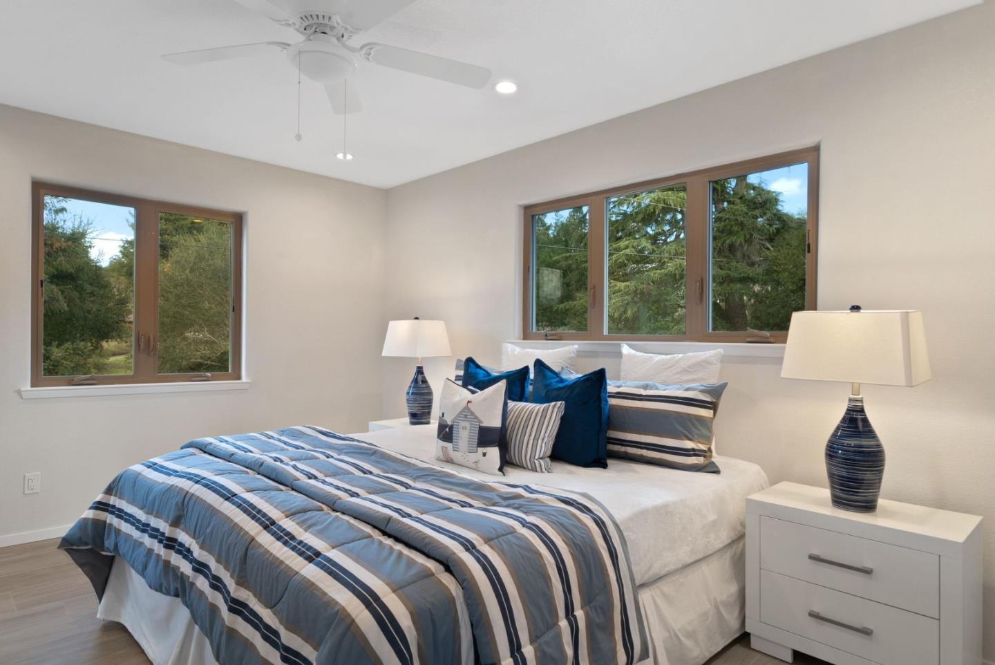 350 Sims Road Santa Cruz, CA 95060 - Photo 26 of 40 a bedroom with bed and a window