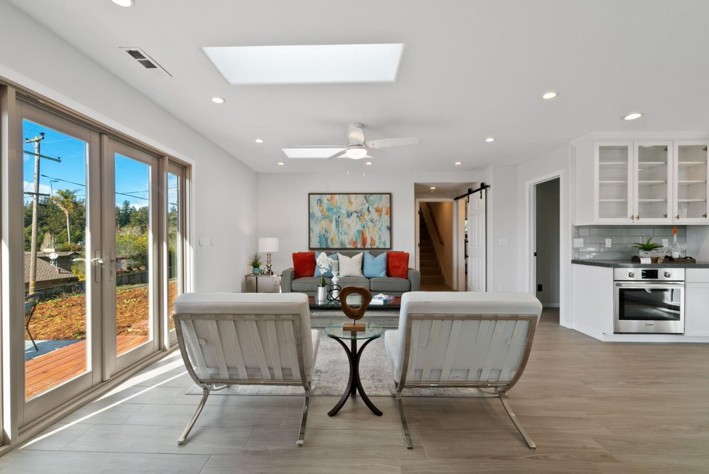 350 Sims Road Santa Cruz, CA 95060 - Photo 5 of 40 a room with furniture and wooden floor