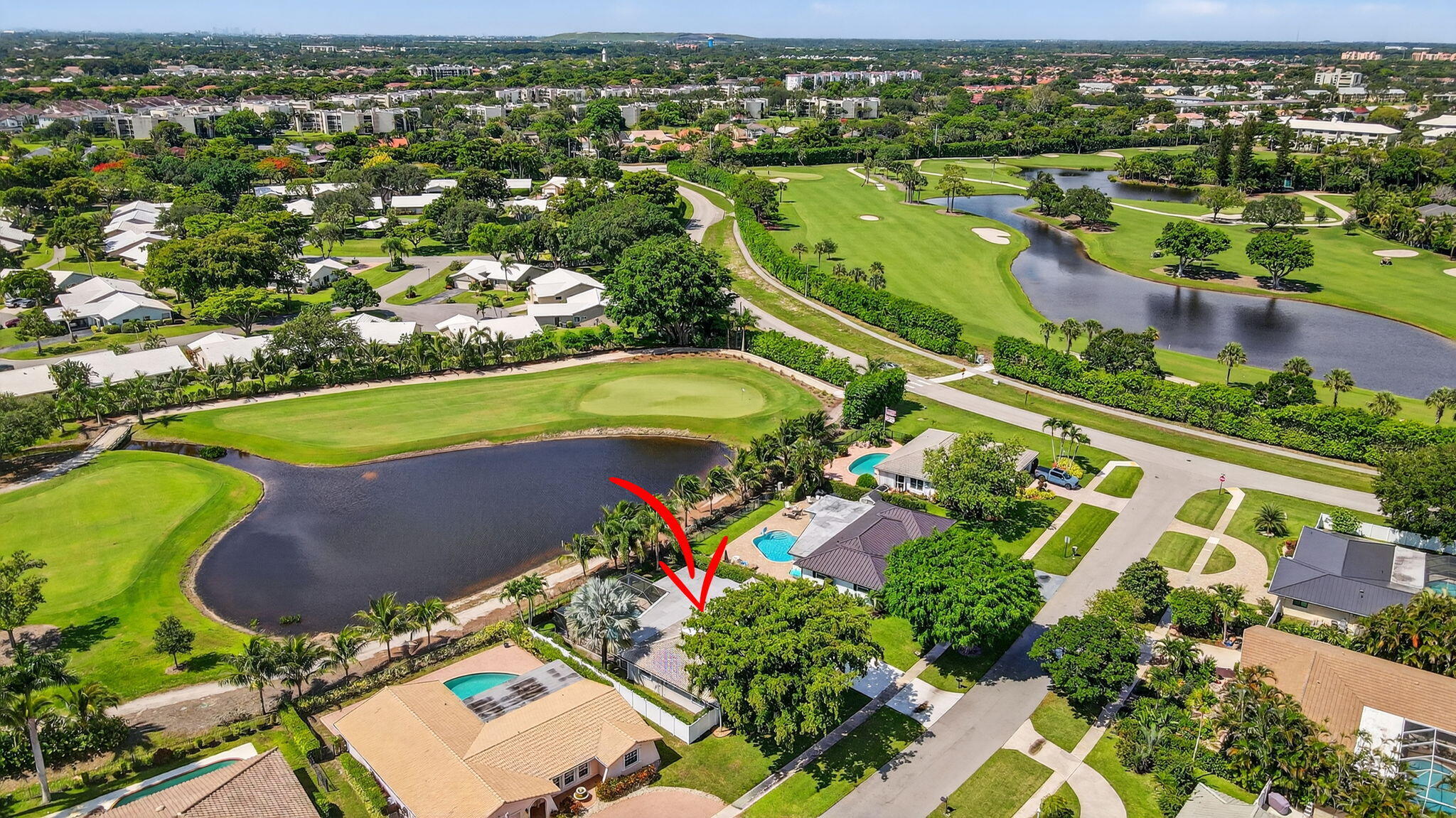 5717 Golfway Drive Boca Raton, FL 33433 - Photo 2 of 39 54-web-or-mls-DJI_0032