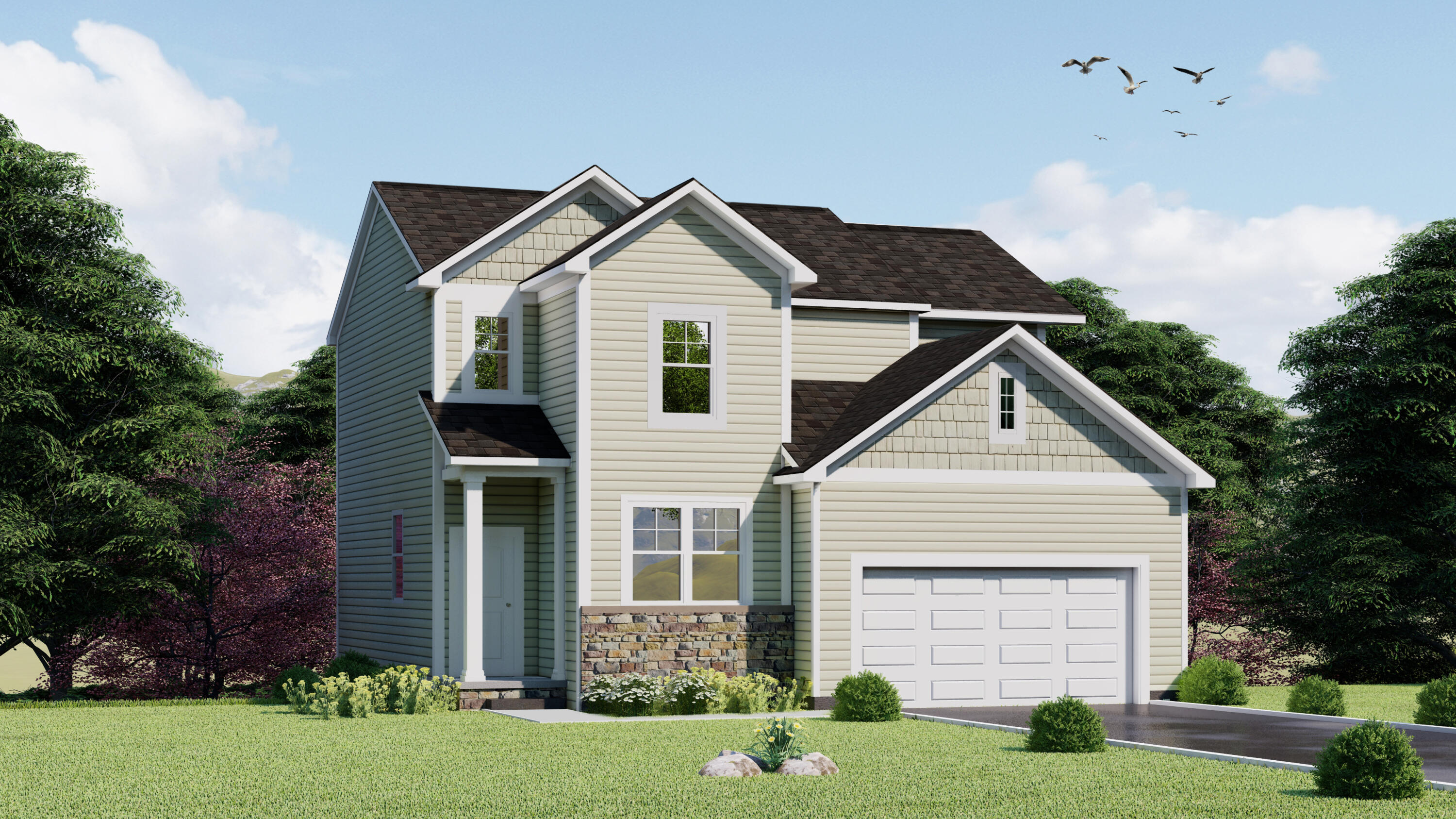 8843 Loggers Ridge Caledonia, MI 49316 - Photo 1 of 2 Front Rendering