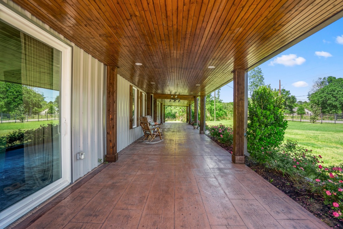 14972 Quinette Road Conroe, TX 77302 - Photo 3 of 50 Front porch