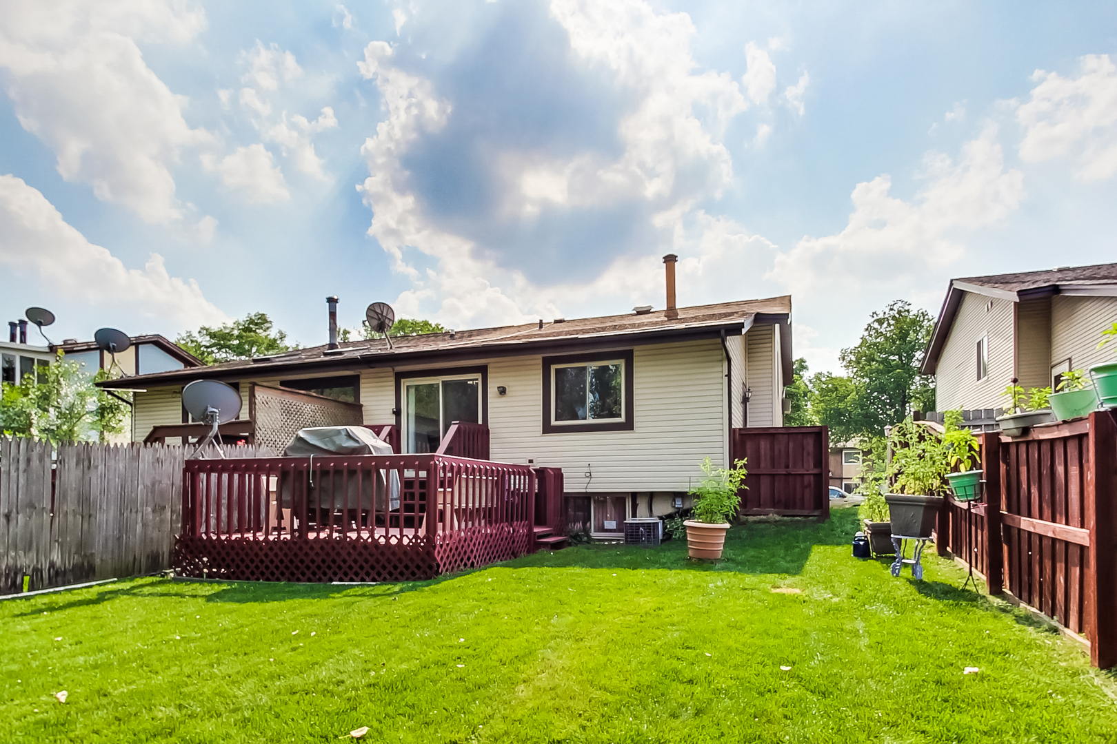 217 Troy Lane Lombard, IL 60148 - Photo 21 of 30 a view of a house with backyard and porch