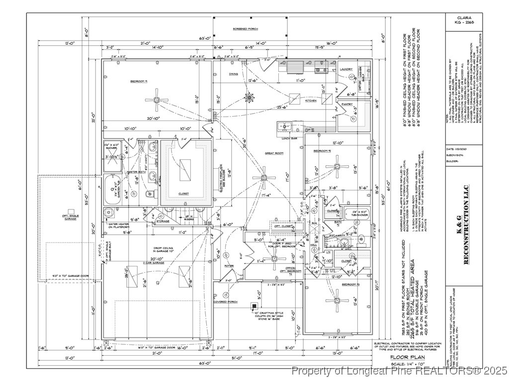 7525 Highway 210 Autryville, NC 28318 - Photo 8 of 8 FLOORPLAN HOME 1