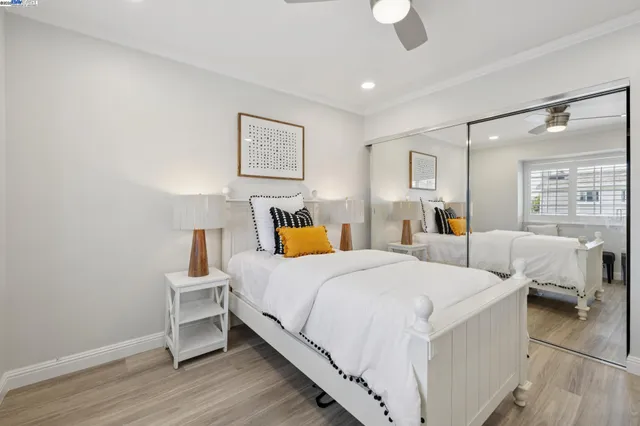 a bathroom with a granite countertop shower