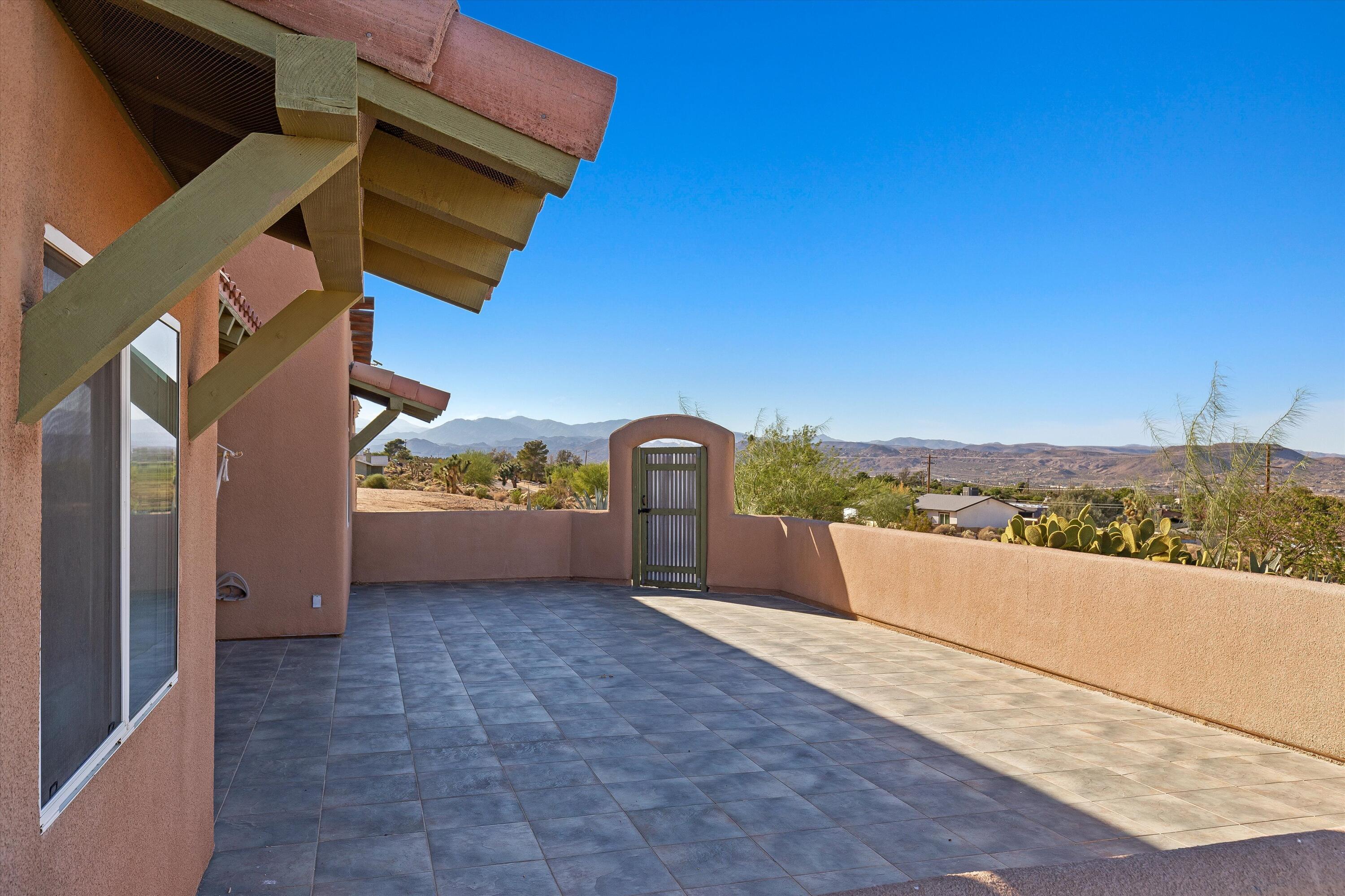 60377 Pueblo Trail Joshua Tree, CA 92252 - Photo 8 of 57 Front patio of house A