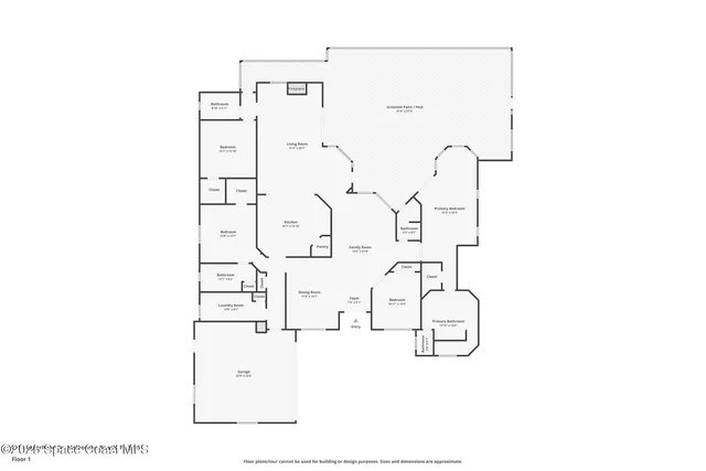 a picture of a floor plan