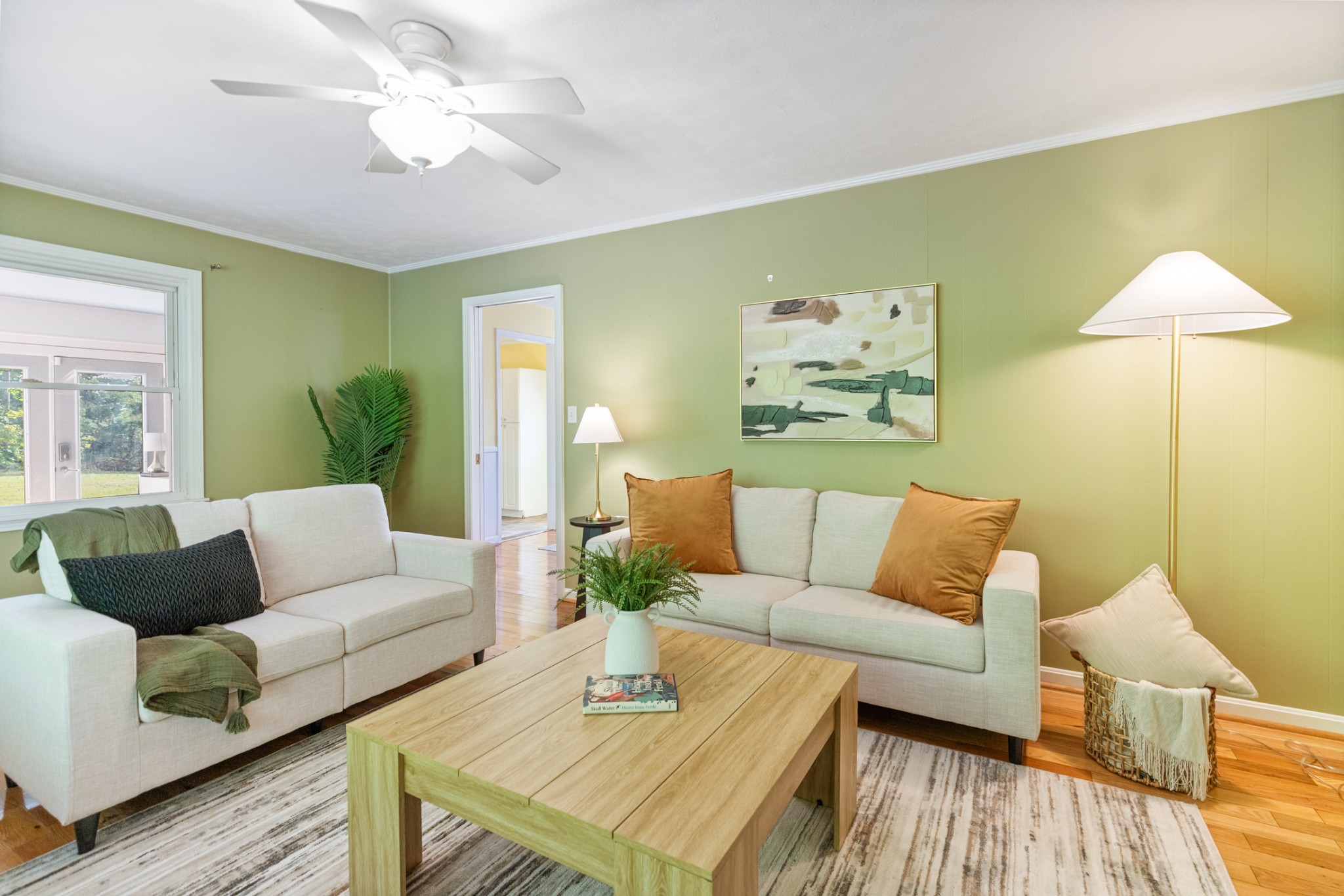 1380 Cowan Road Dickson, TN 37055 - Photo 13 of 61 a living room with furniture and a wooden floor