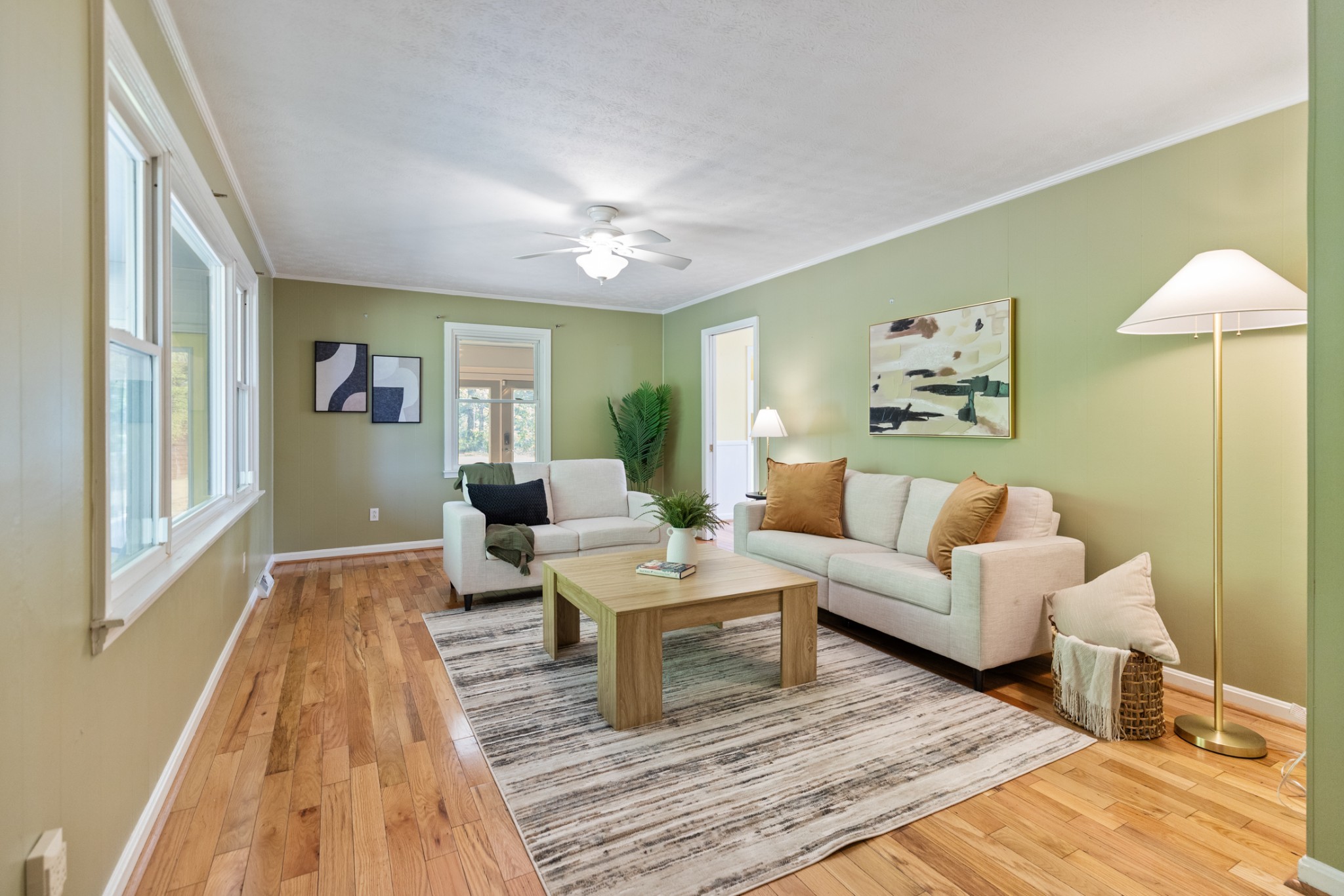 1380 Cowan Road Dickson, TN 37055 - Photo 9 of 61 a living room with furniture and a rug