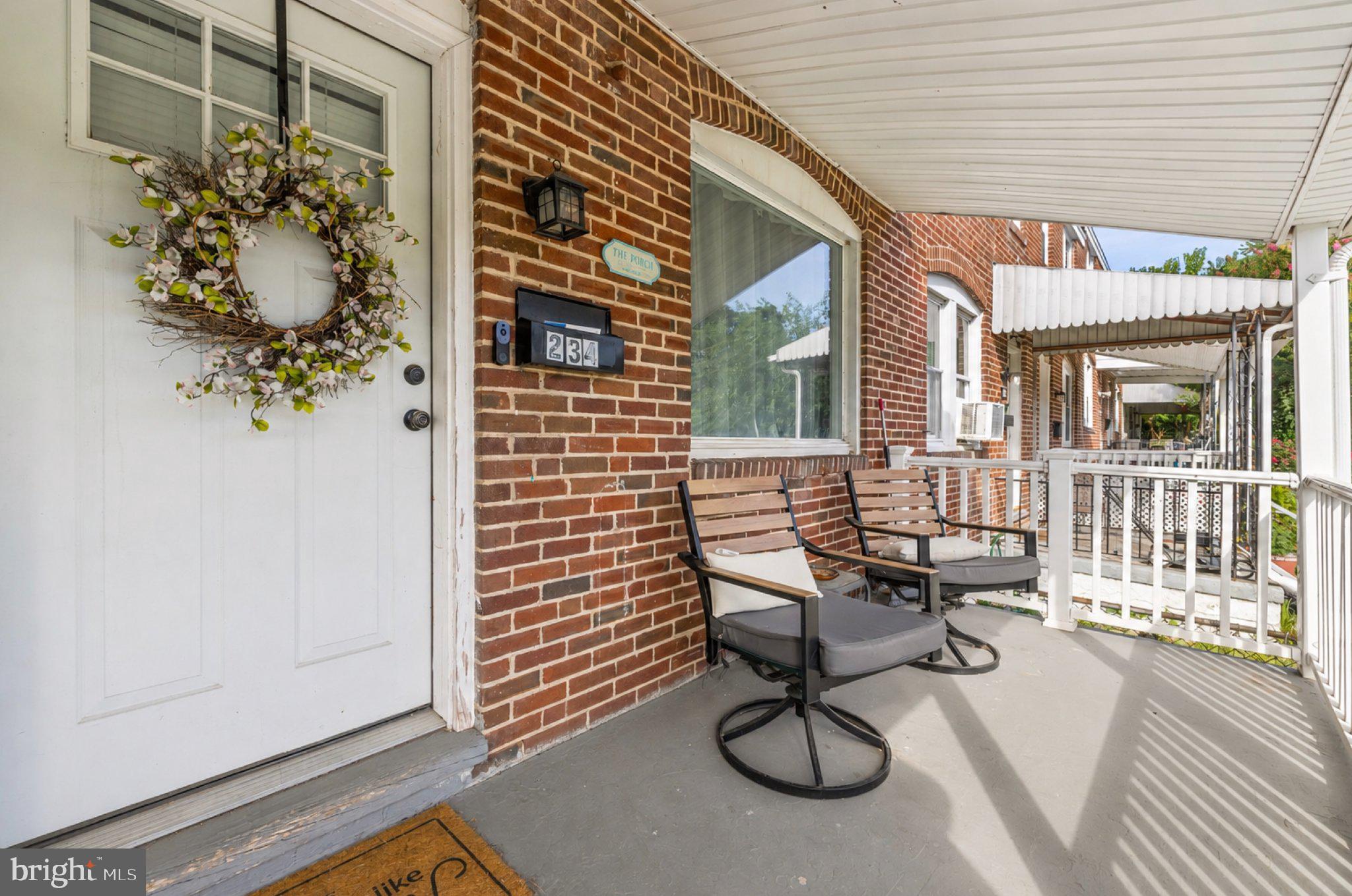 234 West Edgevale Road Baltimore, MD 21225 - Photo 36 of 45 Charming entryway with welcoming vibes.