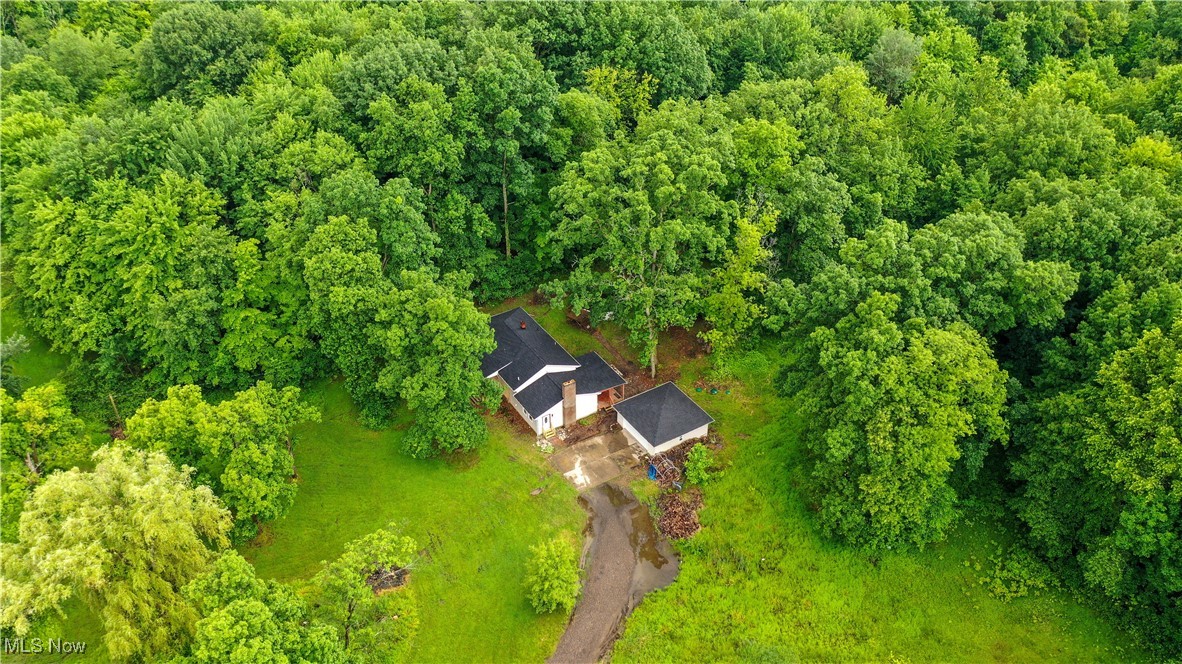 4869 Phillips Rice Road Cortland, OH 44410 - Photo 30 of 33 Aerial view of property and surrounding area