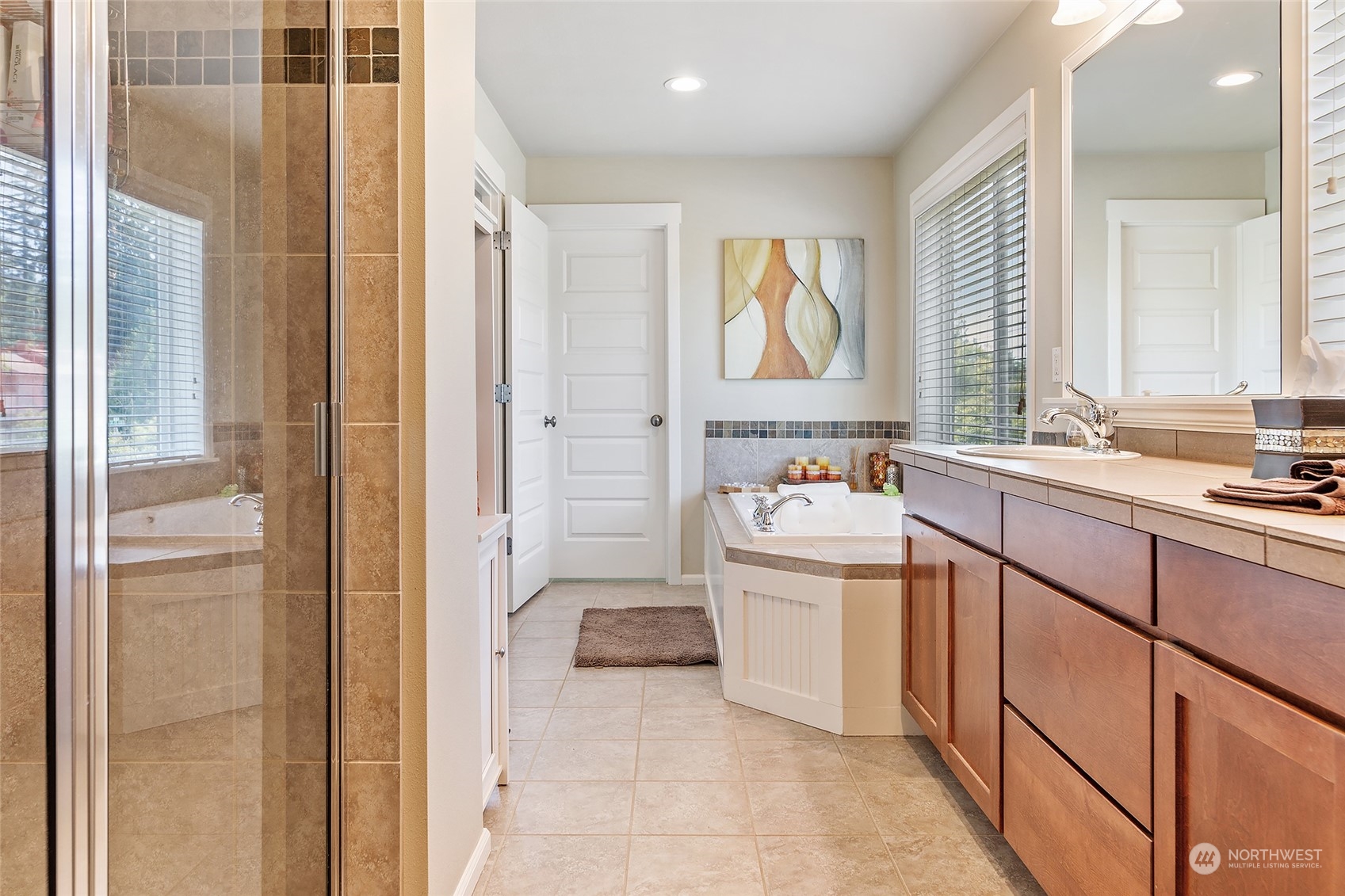 18316 35th Drive Southeast Bothell, WA 98012 - Photo 14 of 26 a utility room with cabinets washer and dryer
