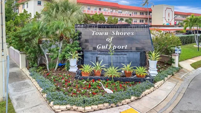 a view of a sign board