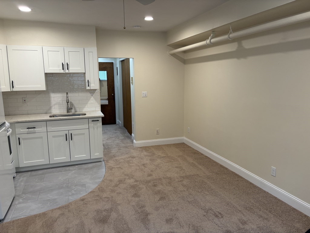 27 Stearns Road, Unit 8 Brookline, MA 02446 - Photo 4 of 9 a kitchen with a sink cabinets and appliances