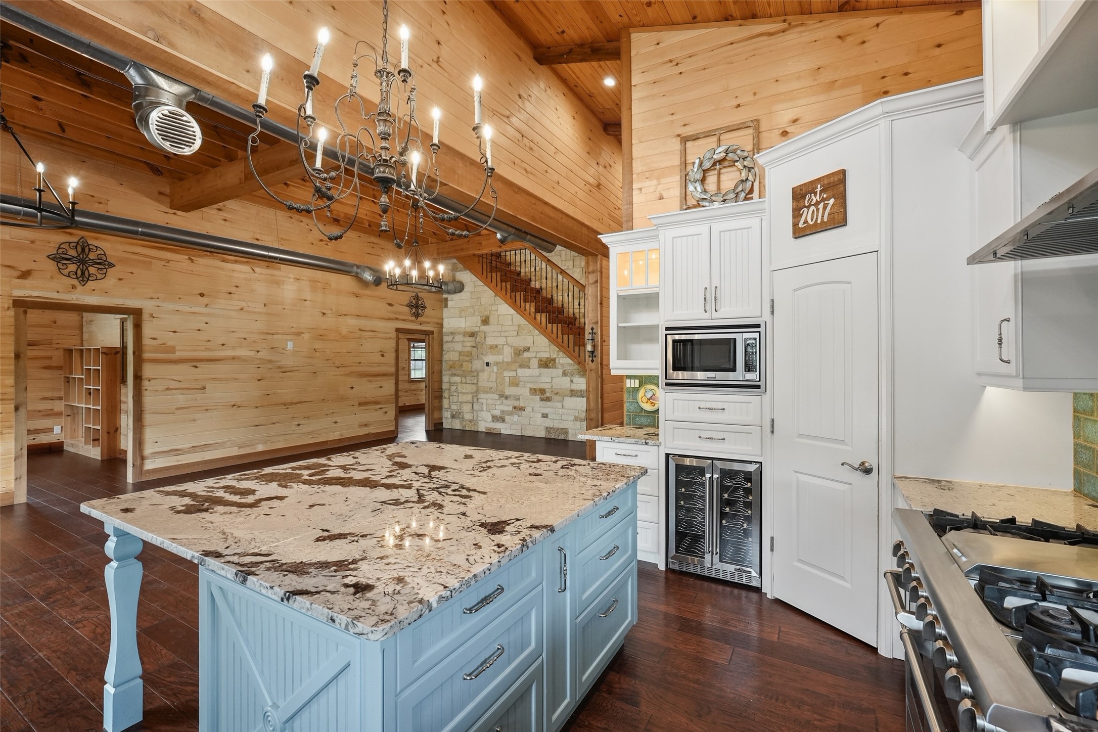 26534 Mitchell Road Hempstead, TX 77445 - Photo 10 of 45 a kitchen with a stove and a sink