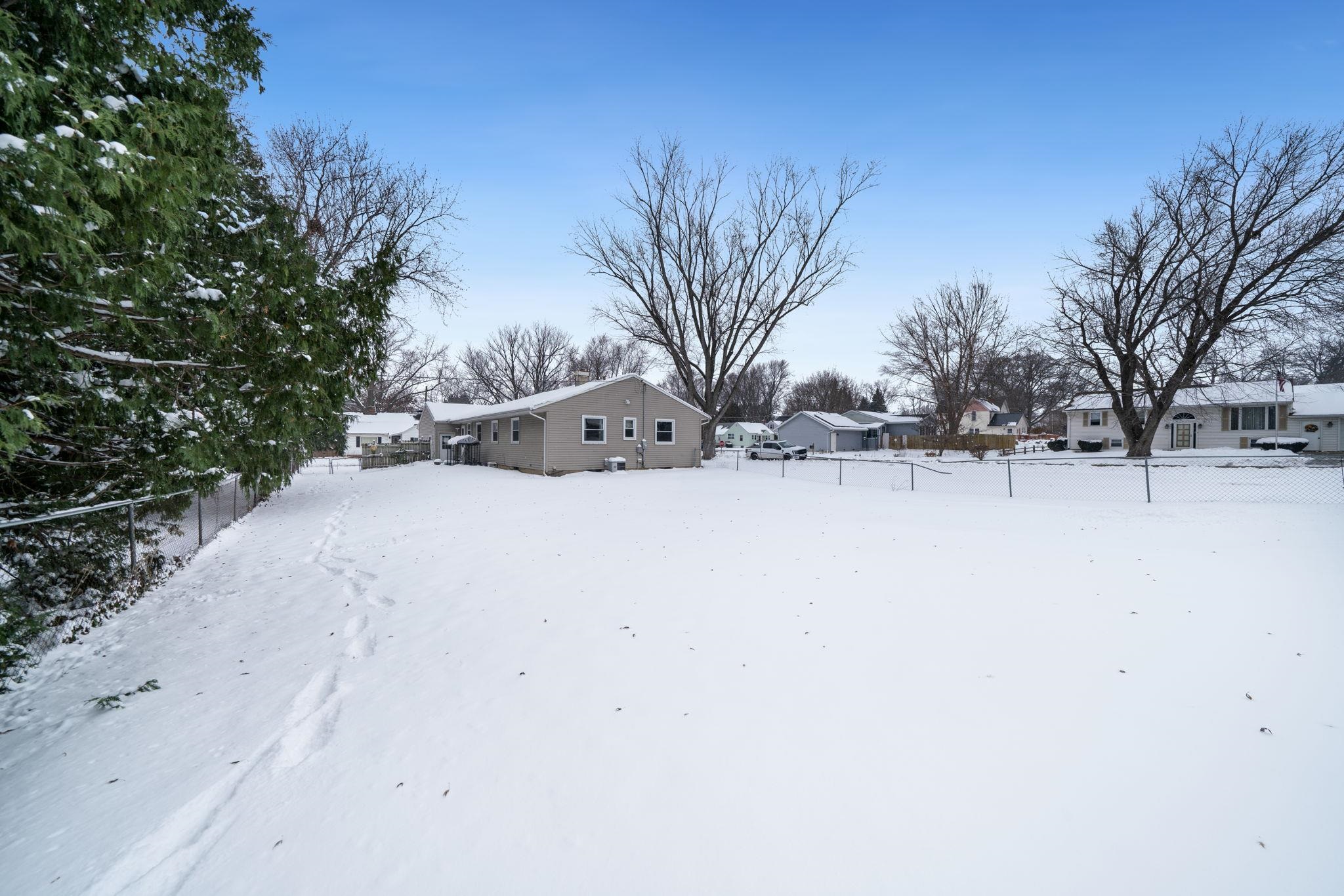 301 Barbara Street Mount Morris, IL 61054 - Photo 29 of 36 a view of snow covered with snow