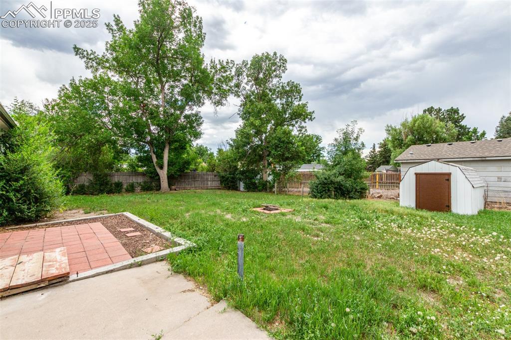 1216 Osgood Road Colorado Springs, CO 80915 - Photo 29 of 36 a view of backyard with green space