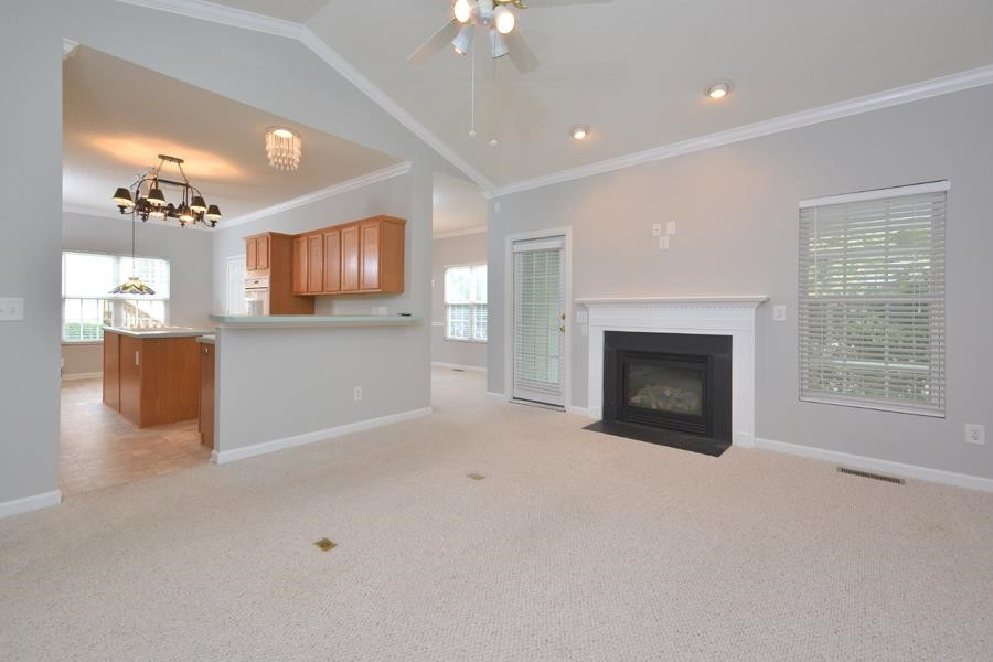 710 Latta Circle Durham, NC 27712 - Photo 4 of 42 a view of a livingroom with a fireplace