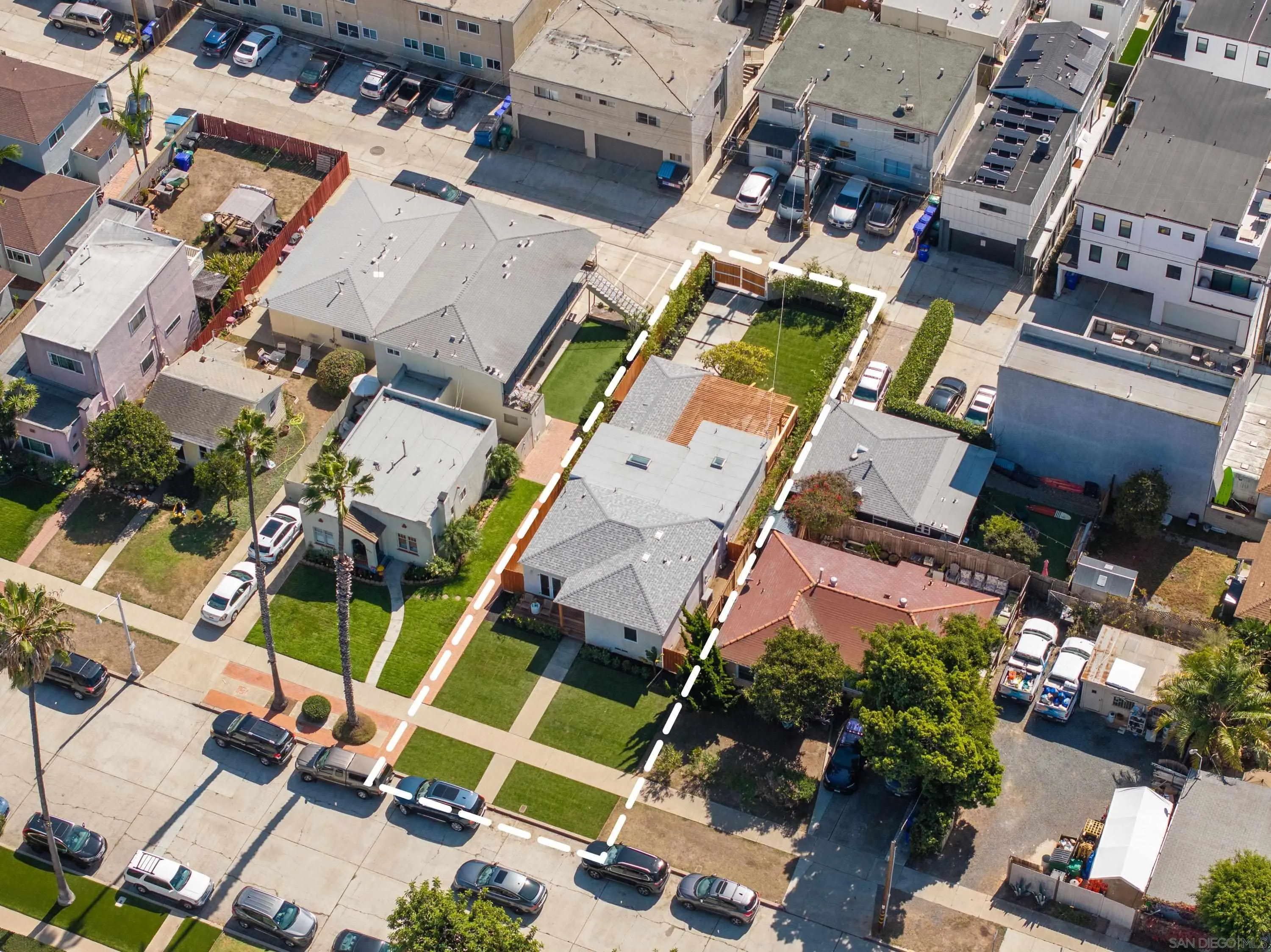 1025 Wilbur Avenue San Diego, CA 92109 - Photo 44 of 52 an aerial view of residential houses with outdoor space