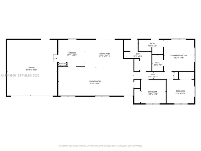 a picture of floor with a projector screen