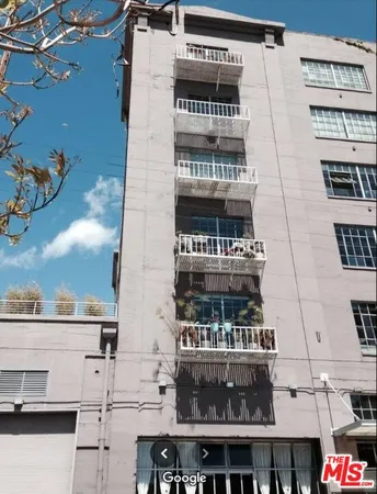 a front view of a building