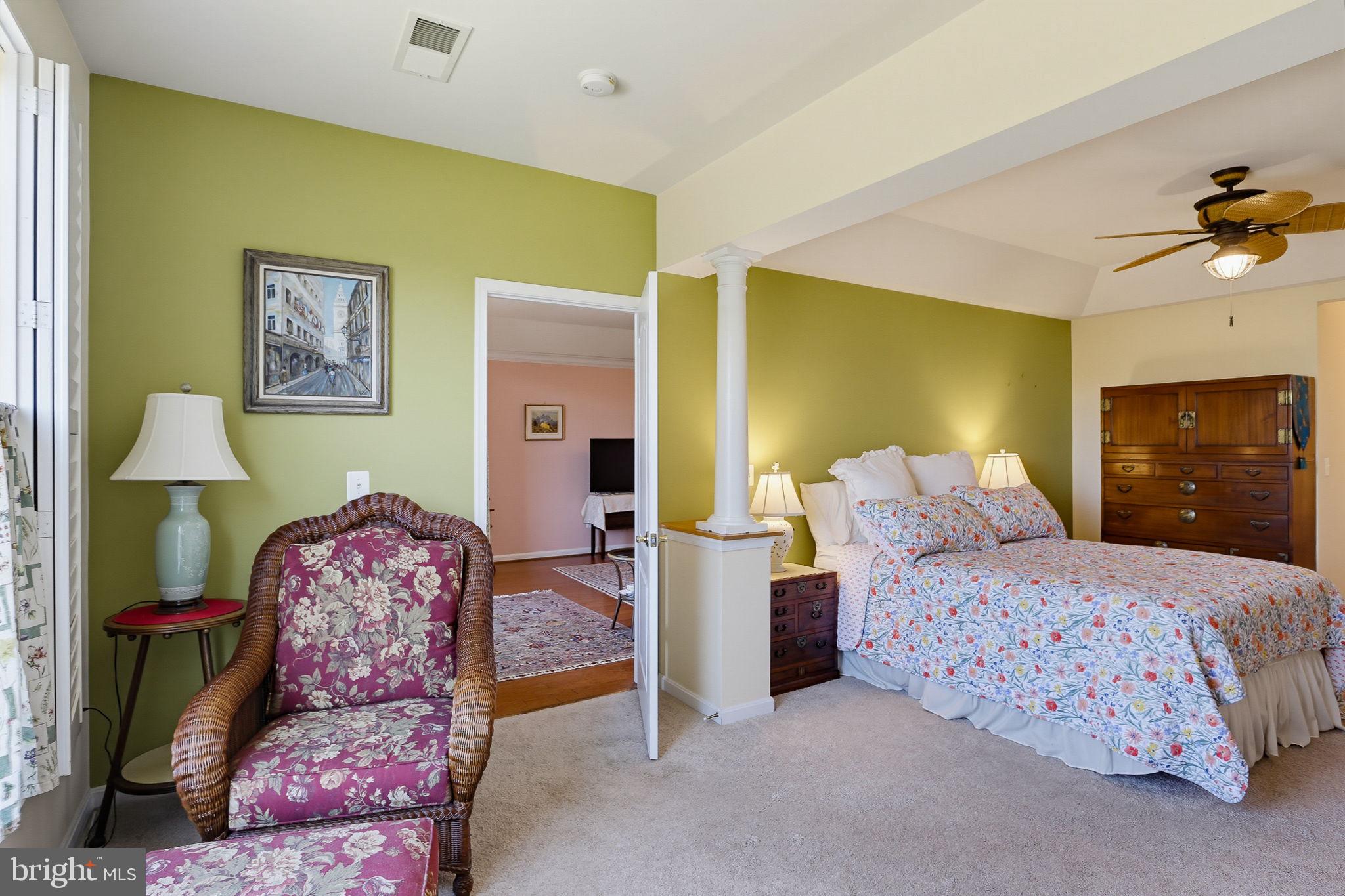 7305 Maplecrest Road, Unit 304 Elkridge, MD 21075 - Photo 13 of 47 Primary Bedroom with Sitting Area