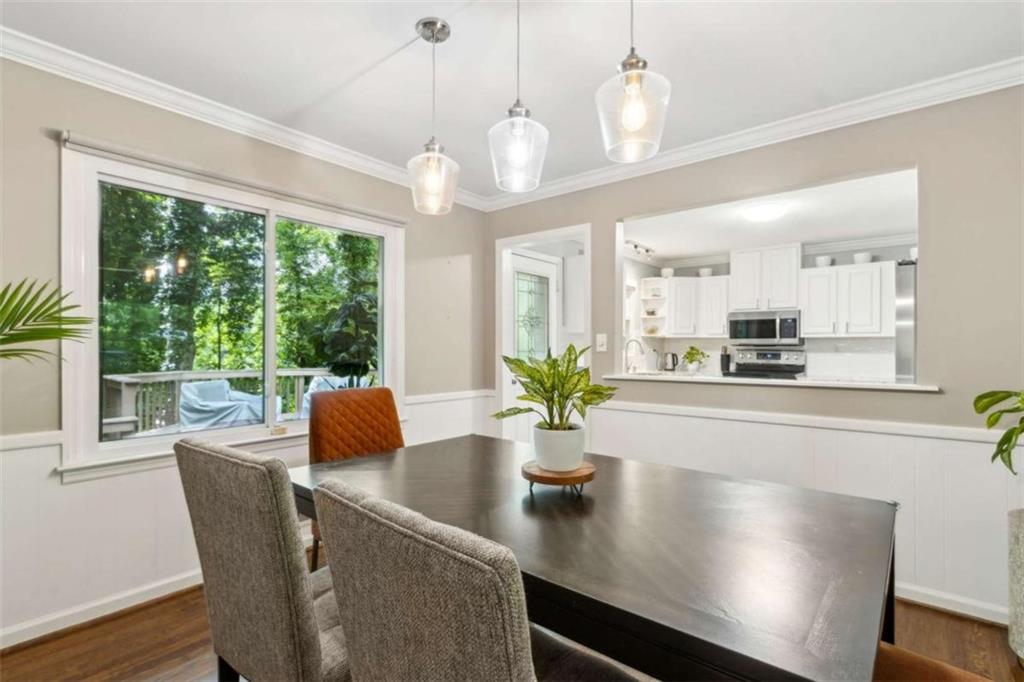 3362 Northbrook Drive Atlanta, GA 30340 - Photo 23 of 55 a view of a dining room with furniture window and wooden floor