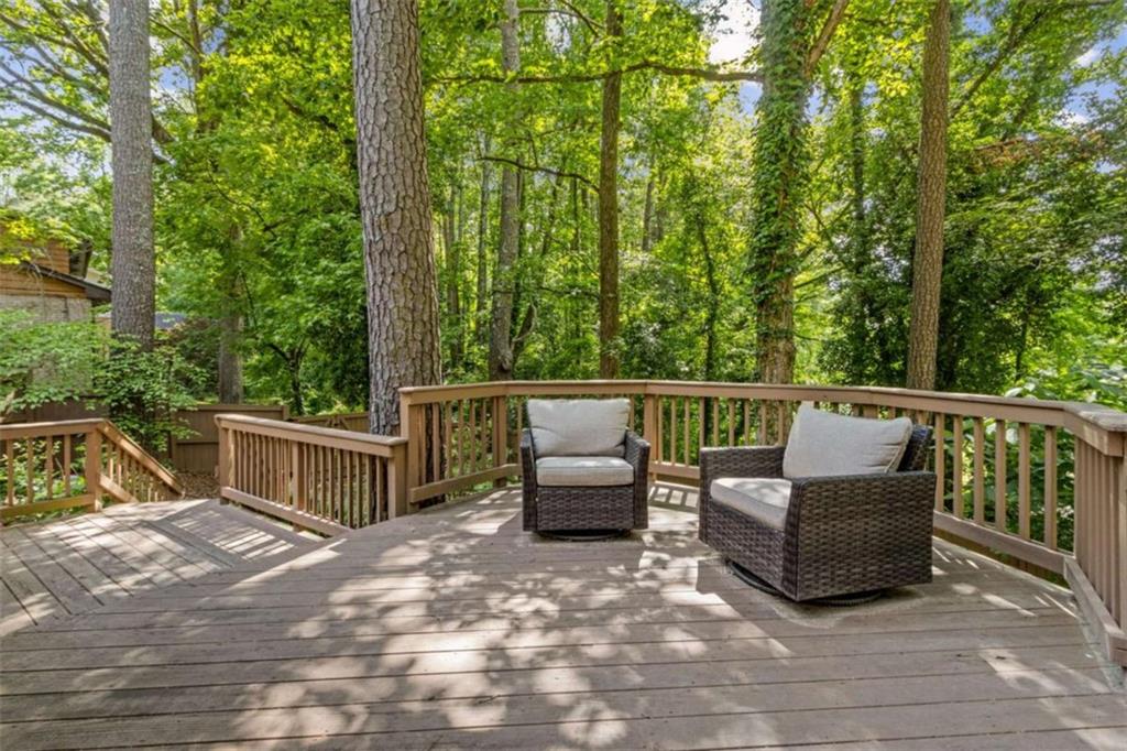 3362 Northbrook Drive Atlanta, GA 30340 - Photo 51 of 55 a view of a roof deck with furniture