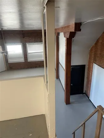 a view of a house with a hallway