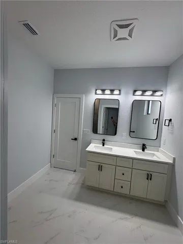 a view of a bathroom with a shower