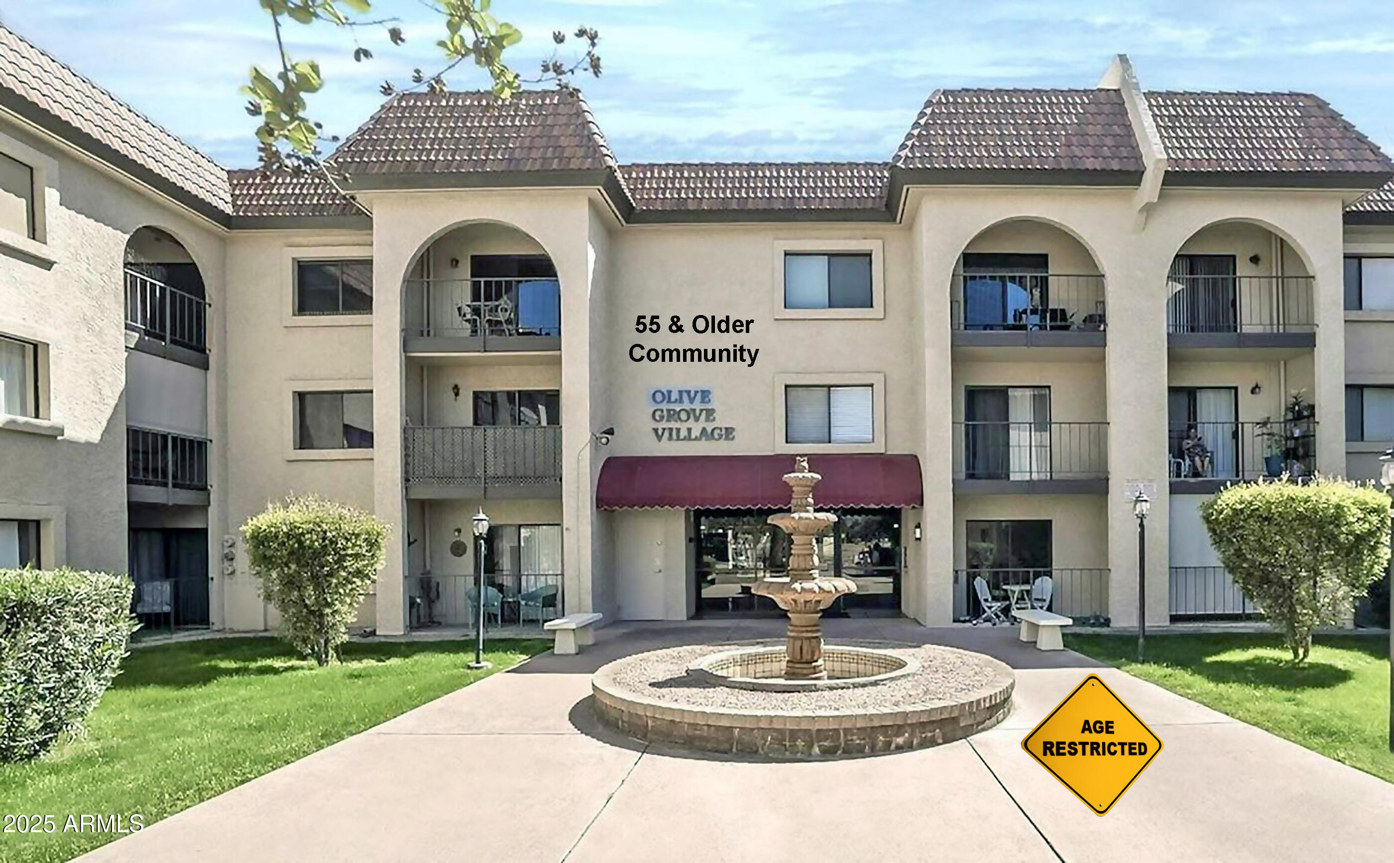 3033 East Devonshire Avenue, Unit 3034 Phoenix, AZ 85016 - Photo 13 of 14 a front view of a brick house with a yard