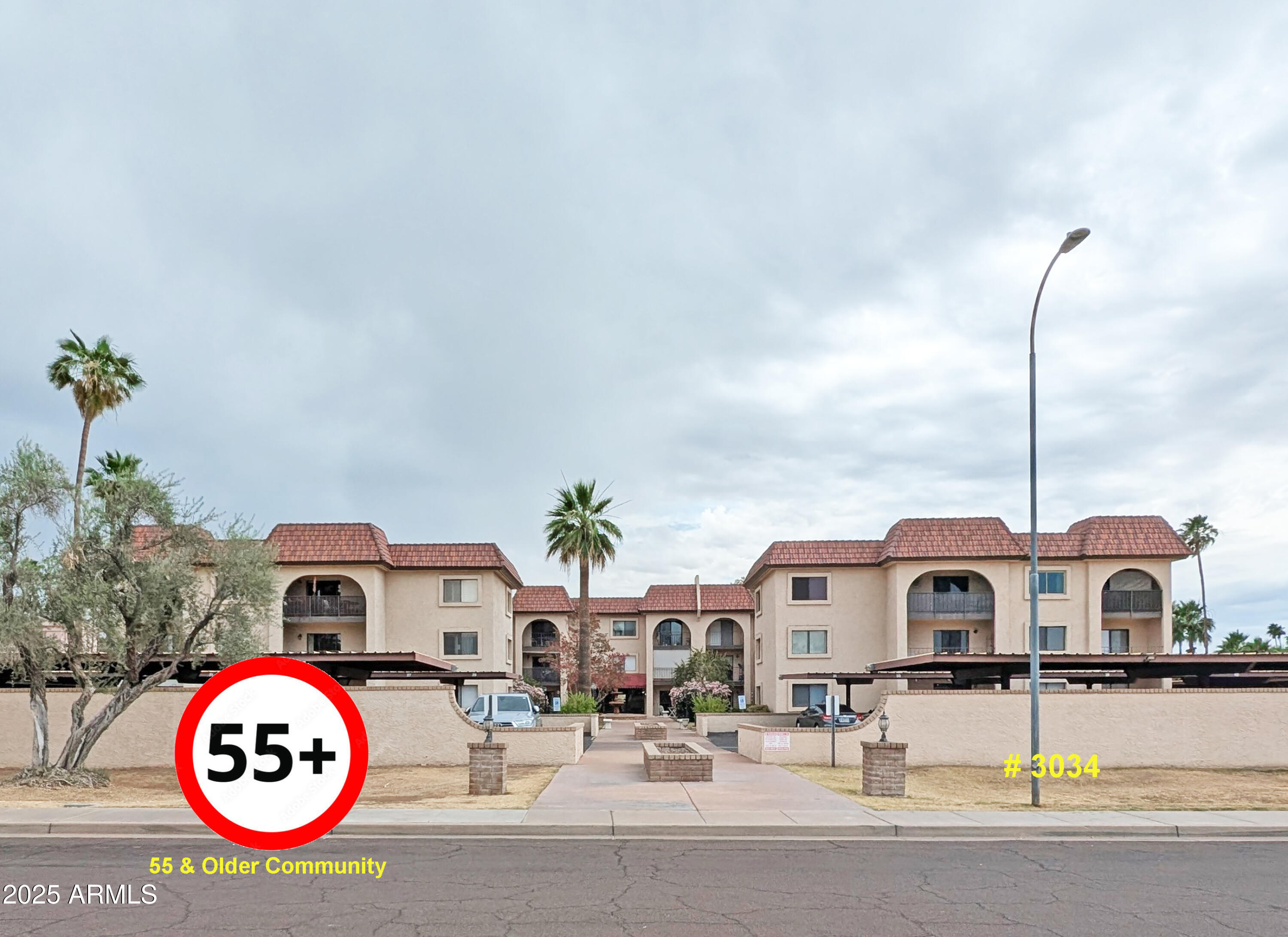 3033 East Devonshire Avenue, Unit 3034 Phoenix, AZ 85016 - Photo 2 of 14 a front view of a house with a yard