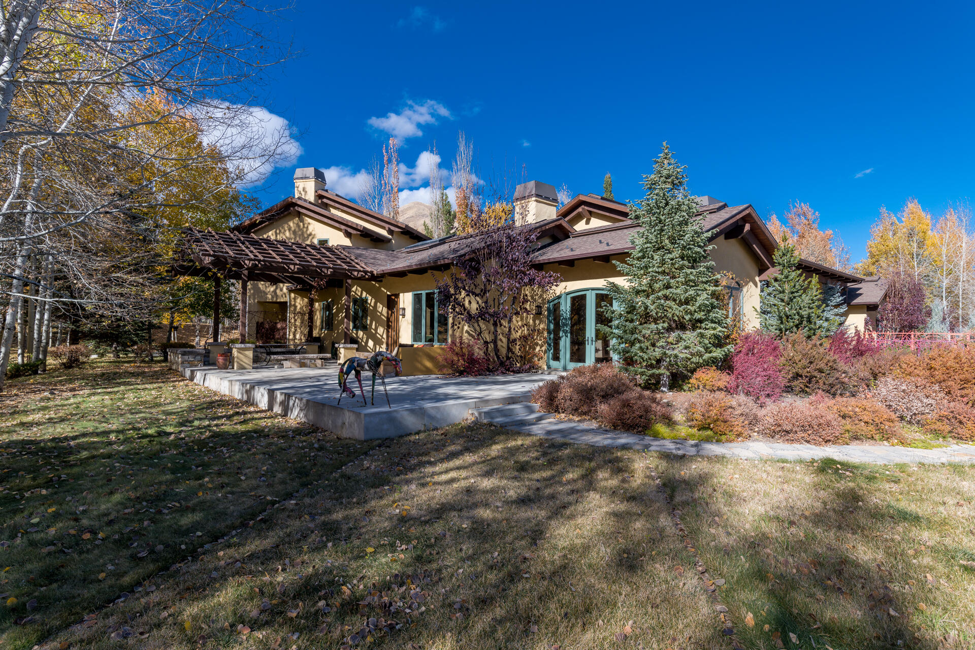 35 Greenhorn Road Blaine County, ID 83333 - Photo 43 of 55 North facing views of home and gardens