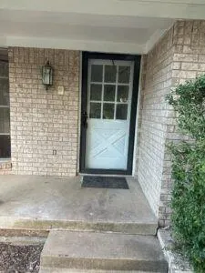 a view of entrance gate of an house