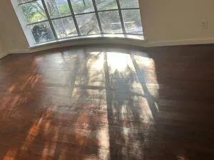 a view of empty room