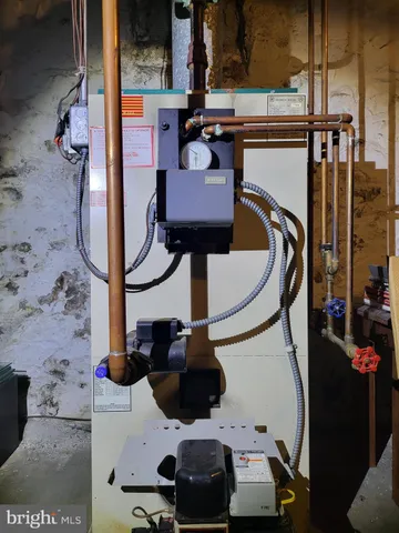 a view of storage and utility room