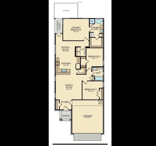 $2,150 | 2023 Foxtail Crk Court, Crosby, TX 77532