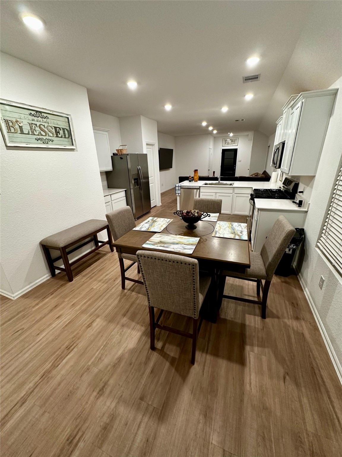 2023 Foxtail Crk Court Crosby, TX 77532 - Photo 6 of 22 a view of a dining room with furniture