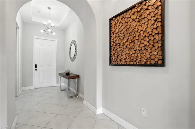 a view of room with window and bathroom