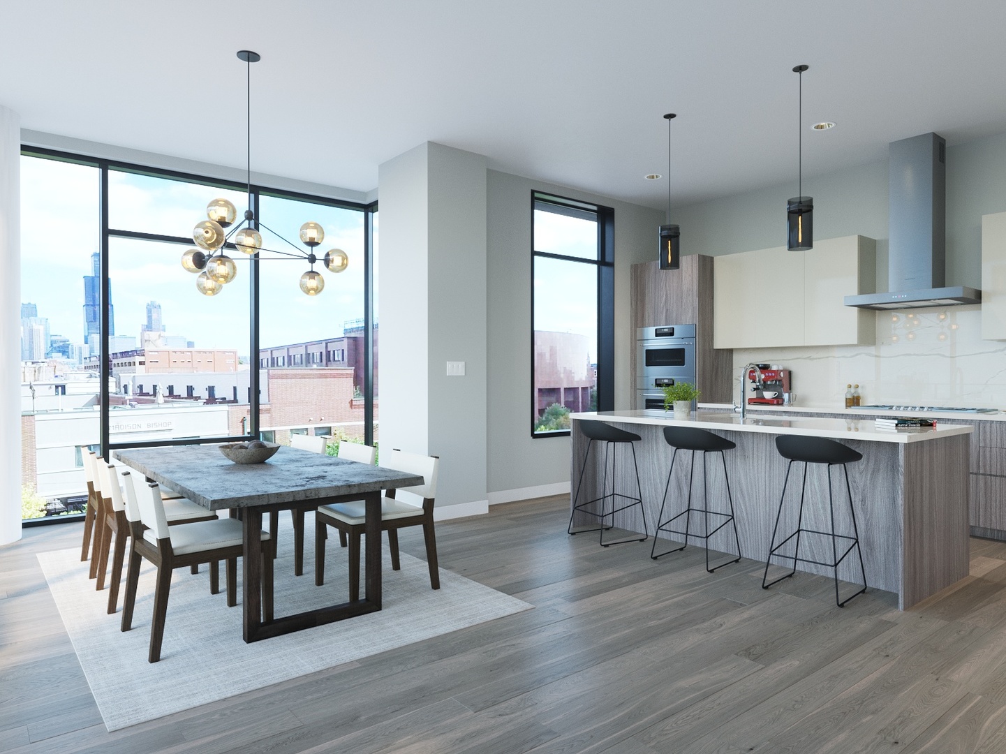 6 North Bishop Street, Unit 208 Chicago, IL 60607 - Photo 2 of 9