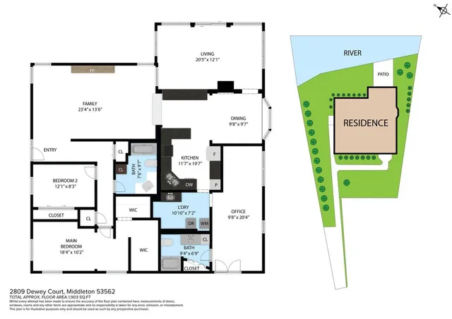 $1,250,000 | 2809 Dewey Court, Middleton, WI 53562