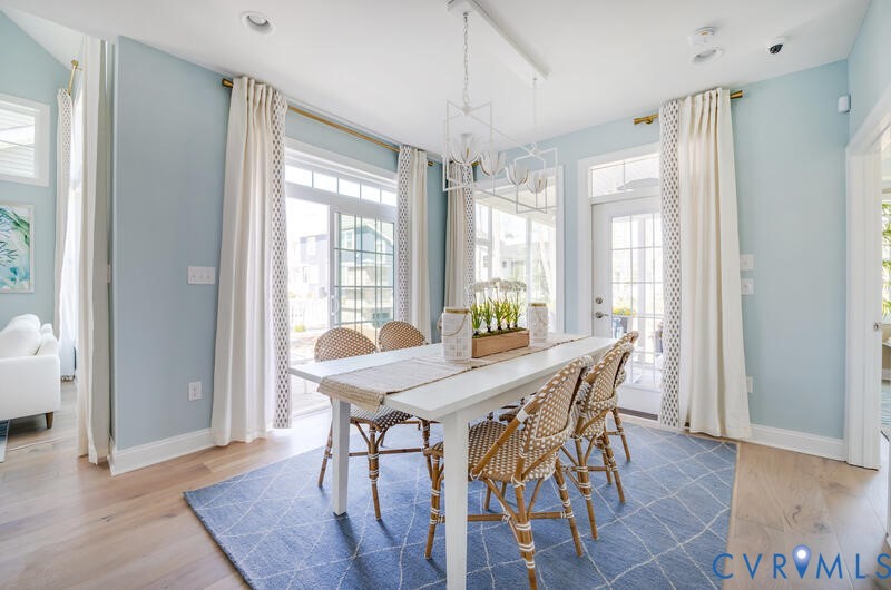 16007 Maclear Drive Midlothian, VA 23112 - Photo 7 of 20 a view of a dining room with furniture and window