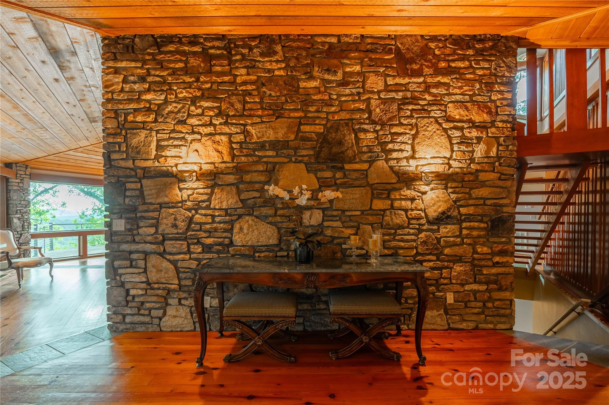 130 Piney Rdg Lane Saluda, NC 28773 - Photo 24 of 48 a view of a chairs and table in a patio
