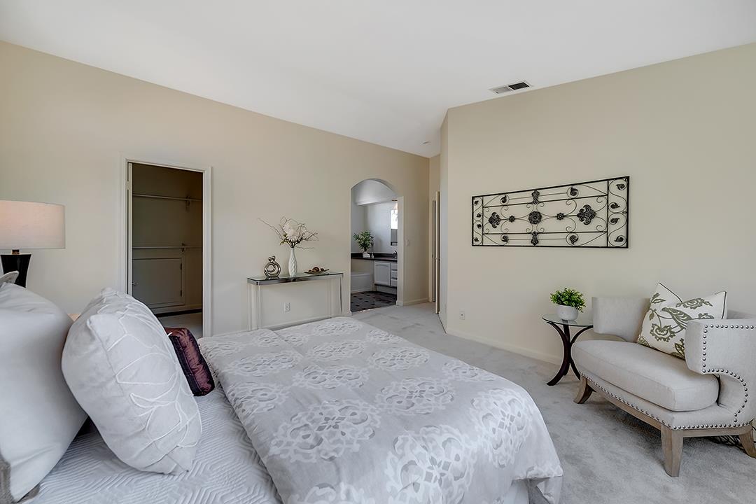 239 Balboa Drive Milpitas, CA 95035 - Photo 29 of 57 a bedroom with a bed and couch