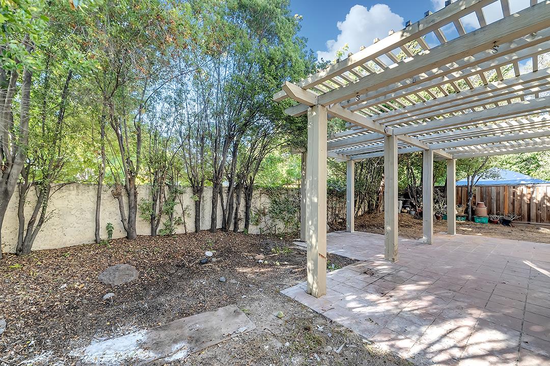 239 Balboa Drive Milpitas, CA 95035 - Photo 46 of 57 a view of a patio with a backyard